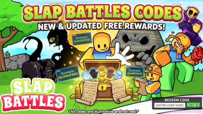 Roblox Slap Battles codes banner