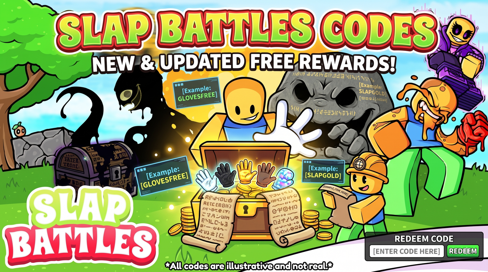 Slap Battles codes for September 2026