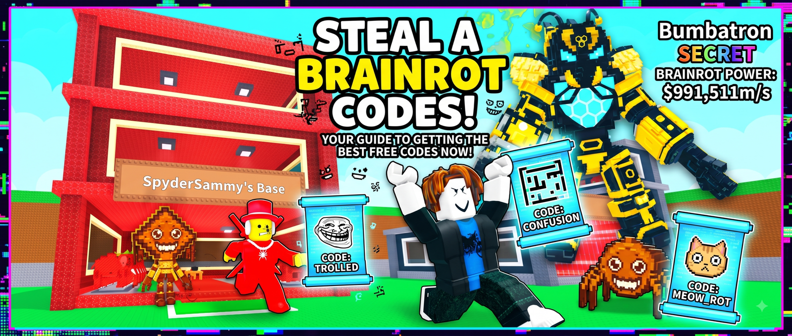 Steal a Brainrot (SAB) codes for September 2026