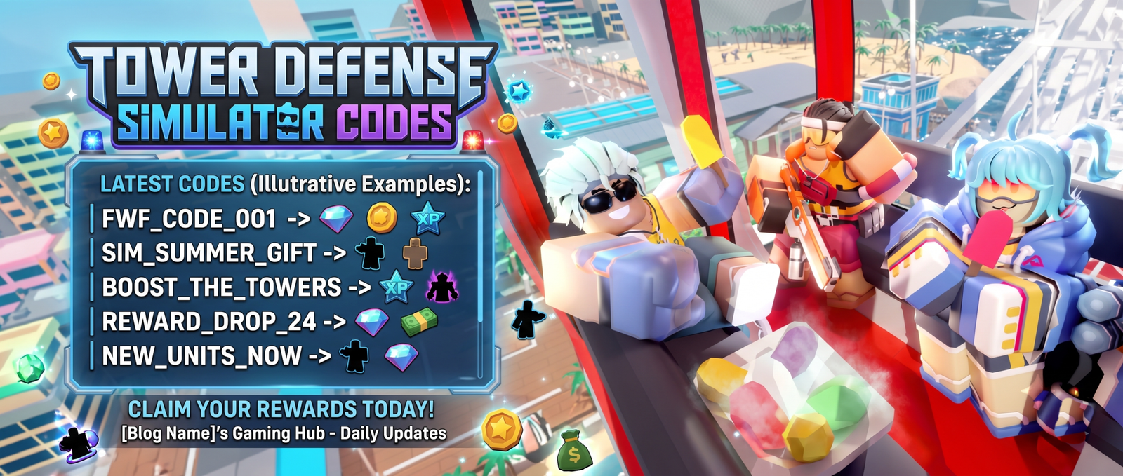 Tower Defense Simulator Codes for September 2026