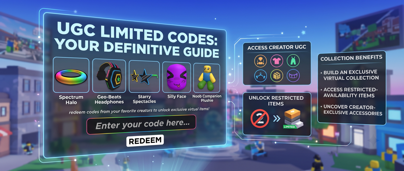 Roblox UGC Limited Codes for September 2026