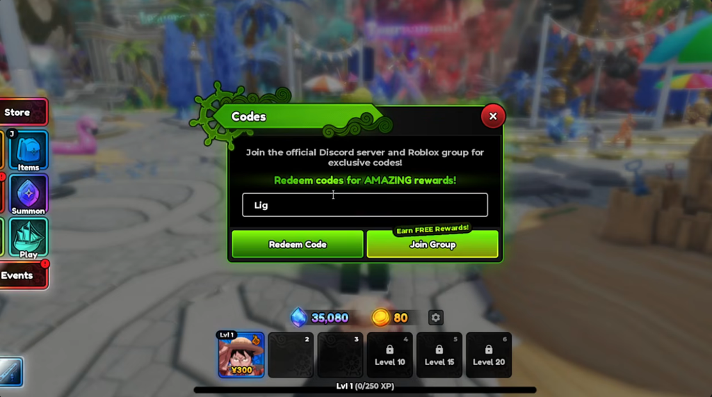 Anime Expeditions code redeem
