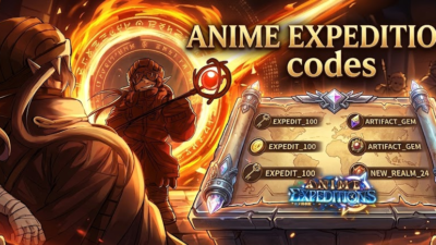 Roblox Anime Expeditions codes banner