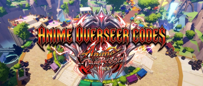 Roblox Anime Overseer codes banner