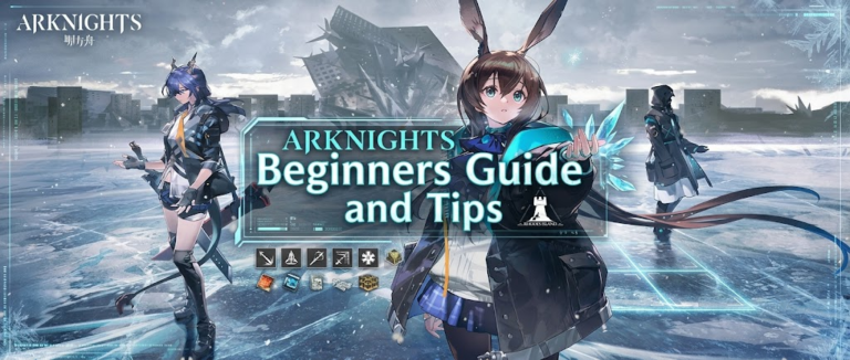 Arknights Beginners guide and tips banner