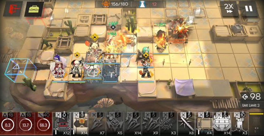 Formations in Arknights