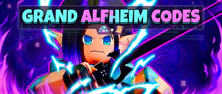 Roblox Grand Alfheim codes banner