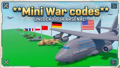 Roblox Mini War codes banner