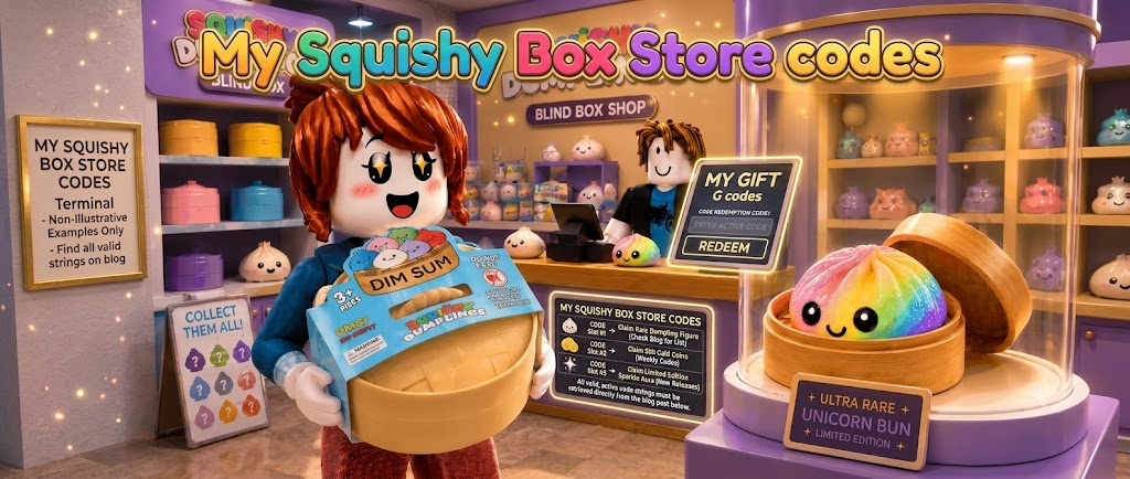 My Squishy Box Store Codes for September 2026 – Free Cash for More Mystery Boxes
