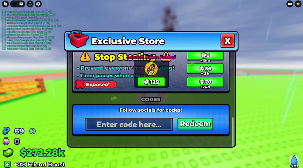 Nuke Your City code redeem