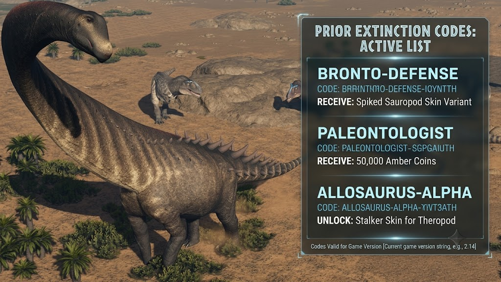 Roblox Prior Extinction Codes for September 2026 – Free Amber, Fossils, and Morph Eggs