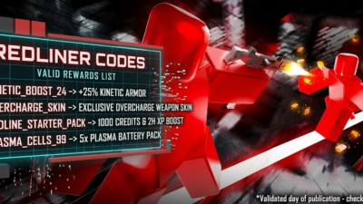 Roblox Redliner codes banner