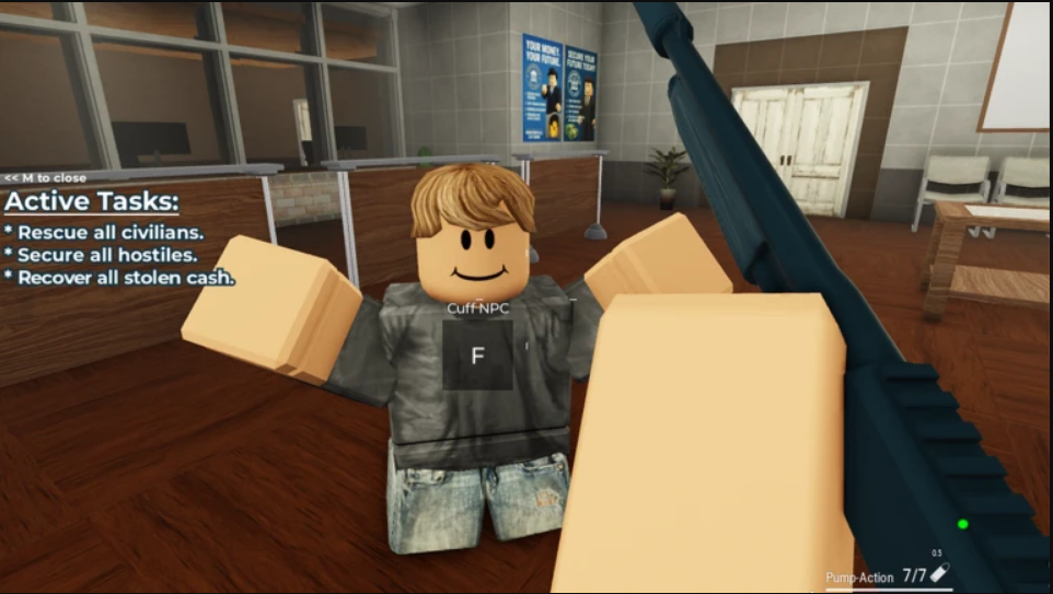 Roblox Tactical Swat Simulator game