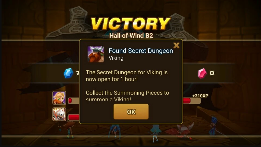 Secret Dungeons in Summoners War: Sky Arena