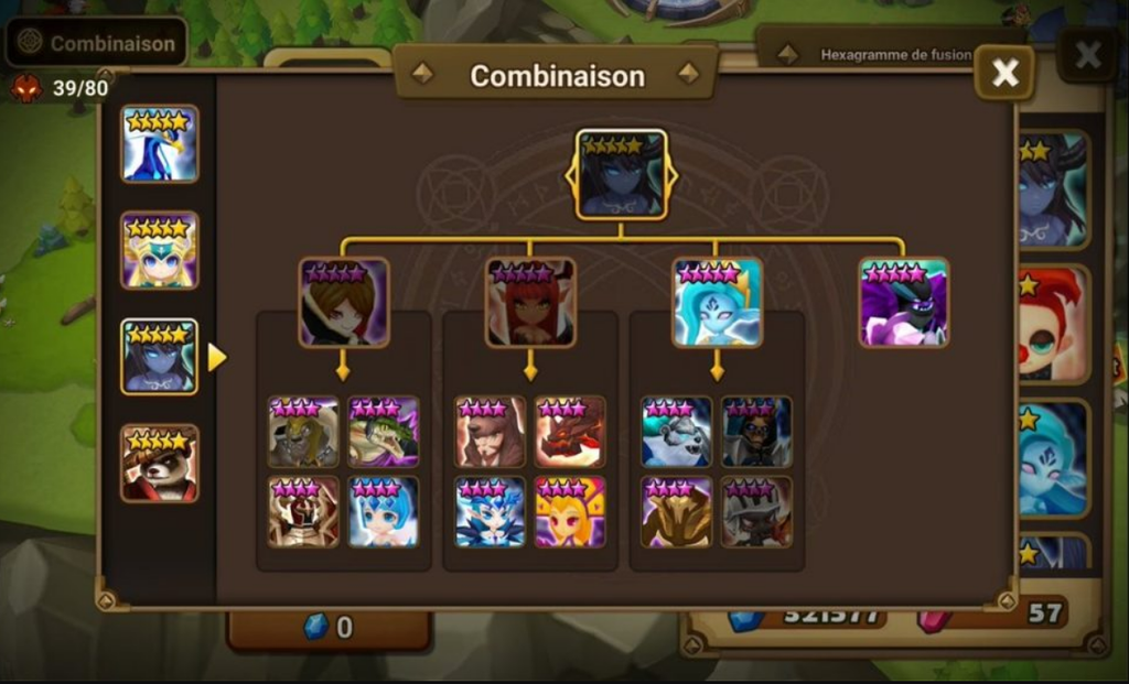 Veromos fusion in Summoners War: Sky Arena